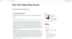 Desktop Screenshot of newyorkrealestatedaily.blogspot.com