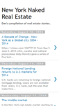 Mobile Screenshot of newyorkrealestatedaily.blogspot.com