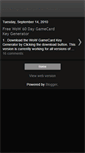 Mobile Screenshot of freewowgamecardkeygen.blogspot.com
