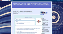 Desktop Screenshot of metodosdeaprendizajeactivo.blogspot.com