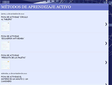 Tablet Screenshot of metodosdeaprendizajeactivo.blogspot.com