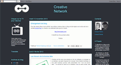 Desktop Screenshot of creative-network.blogspot.com