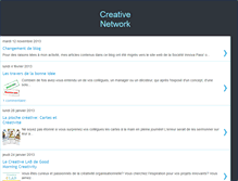 Tablet Screenshot of creative-network.blogspot.com