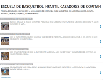 Tablet Screenshot of cazadorescomitan.blogspot.com