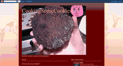 Desktop Screenshot of cookingsomecookies.blogspot.com