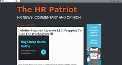 Desktop Screenshot of hrpatriot.blogspot.com