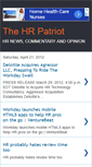 Mobile Screenshot of hrpatriot.blogspot.com