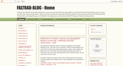 Desktop Screenshot of faltrad.blogspot.com