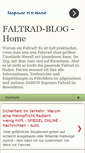 Mobile Screenshot of faltrad.blogspot.com