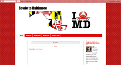 Desktop Screenshot of bowietobaltimore.blogspot.com