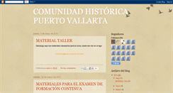 Desktop Screenshot of paty-comunidadhistricapuertovallarta.blogspot.com