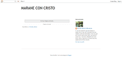 Desktop Screenshot of maraneconcristo.blogspot.com