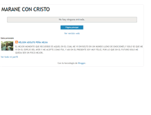 Tablet Screenshot of maraneconcristo.blogspot.com