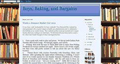 Desktop Screenshot of boysbakingbargains.blogspot.com