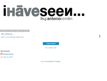 Tablet Screenshot of antonio-roman.blogspot.com