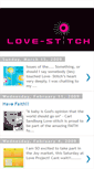 Mobile Screenshot of love-stitch-love-stitch.blogspot.com