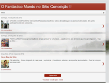 Tablet Screenshot of ofantasticomundonositio.blogspot.com