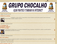 Tablet Screenshot of grupochocalho.blogspot.com