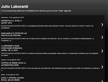 Tablet Screenshot of juliolaboranti.blogspot.com