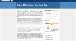 Desktop Screenshot of policeexamnewyorkcity.blogspot.com