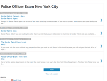 Tablet Screenshot of policeexamnewyorkcity.blogspot.com