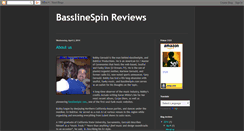 Desktop Screenshot of basslinespinreviews.blogspot.com