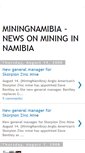 Mobile Screenshot of miningnamibia.blogspot.com