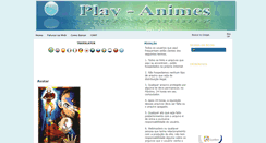 Desktop Screenshot of play-anime.blogspot.com