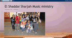 Desktop Screenshot of elshaddai-sharjah-musicministry.blogspot.com