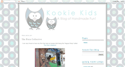 Desktop Screenshot of kookiekids.blogspot.com