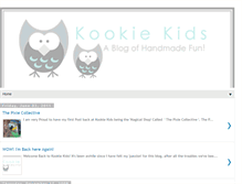 Tablet Screenshot of kookiekids.blogspot.com