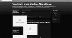 Desktop Screenshot of centricfreeatlastmusic.blogspot.com