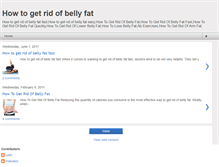 Tablet Screenshot of howtogetridofbellyfat-fast.blogspot.com