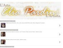 Tablet Screenshot of eliapardini-arte.blogspot.com