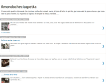 Tablet Screenshot of ilmondocheciaspetta.blogspot.com