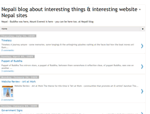Tablet Screenshot of nepalsites.blogspot.com