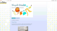 Desktop Screenshot of neseli-gunler.blogspot.com