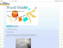 Tablet Screenshot of neseli-gunler.blogspot.com