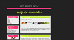 Desktop Screenshot of majesticserenades.blogspot.com