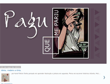 Tablet Screenshot of paguquemepariu.blogspot.com