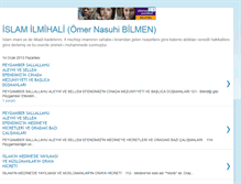 Tablet Screenshot of islam-ilmihali.blogspot.com
