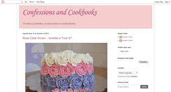 Desktop Screenshot of confessionsandcookbooks.blogspot.com