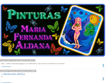 Tablet Screenshot of mariafernandaaldana.blogspot.com