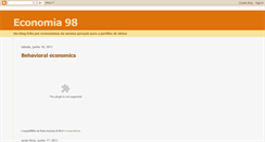 Desktop Screenshot of economia98.blogspot.com