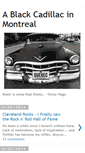 Mobile Screenshot of blackcadillacinmontreal.blogspot.com