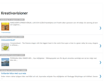 Tablet Screenshot of kreativavisioner.blogspot.com