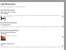 Tablet Screenshot of lasdirections.blogspot.com