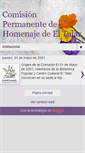 Mobile Screenshot of comisionhomenajedeeltalar.blogspot.com