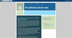 Desktop Screenshot of pathwayschoolnews.blogspot.com