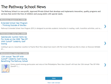 Tablet Screenshot of pathwayschoolnews.blogspot.com